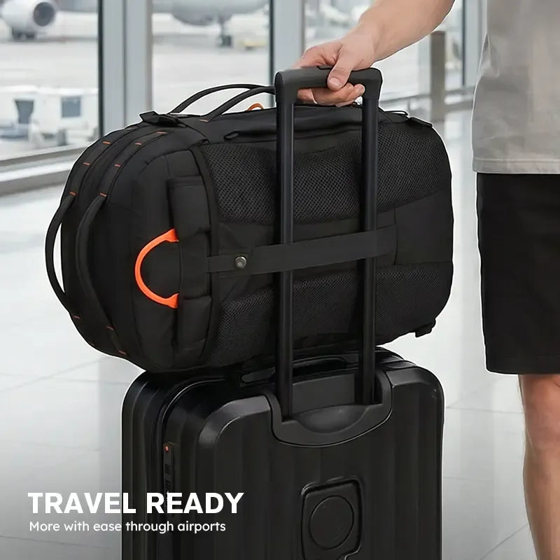 Carry-On Travel Backpack – 40L-50L, TSA-Friendly, Fits 16" Laptop