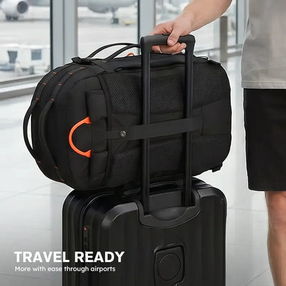 Carry-On Travel Backpack – 40L-50L, TSA-Friendly, Fits 16" Laptop