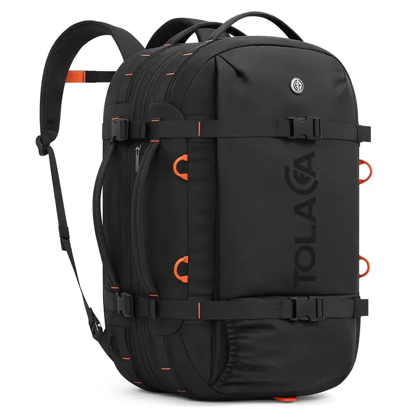 Carry-On Travel Backpack – 40L-50L, TSA-Friendly, Fits 16" Laptop